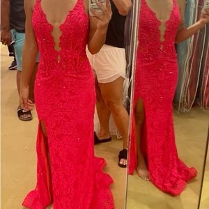 Evening gown prom dress